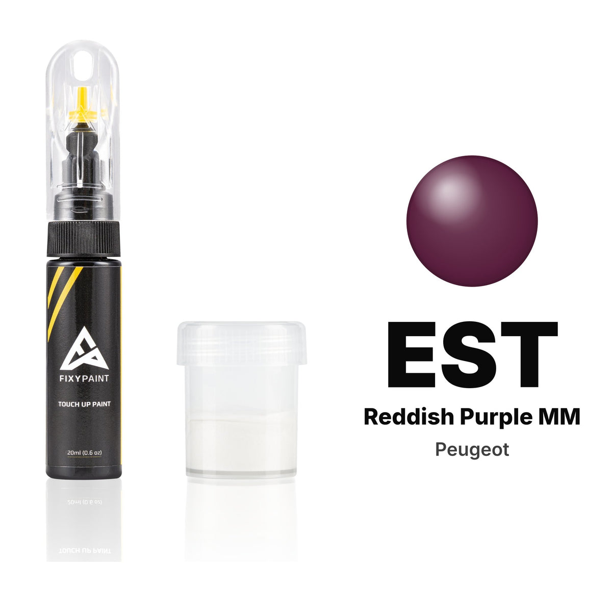 Touch-up paint for Peugeot EST Reddish Purple MM, Standard kit