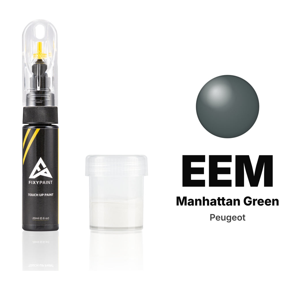 Touch-up paint for Peugeot EEM Manhattan Green, Standard kit
