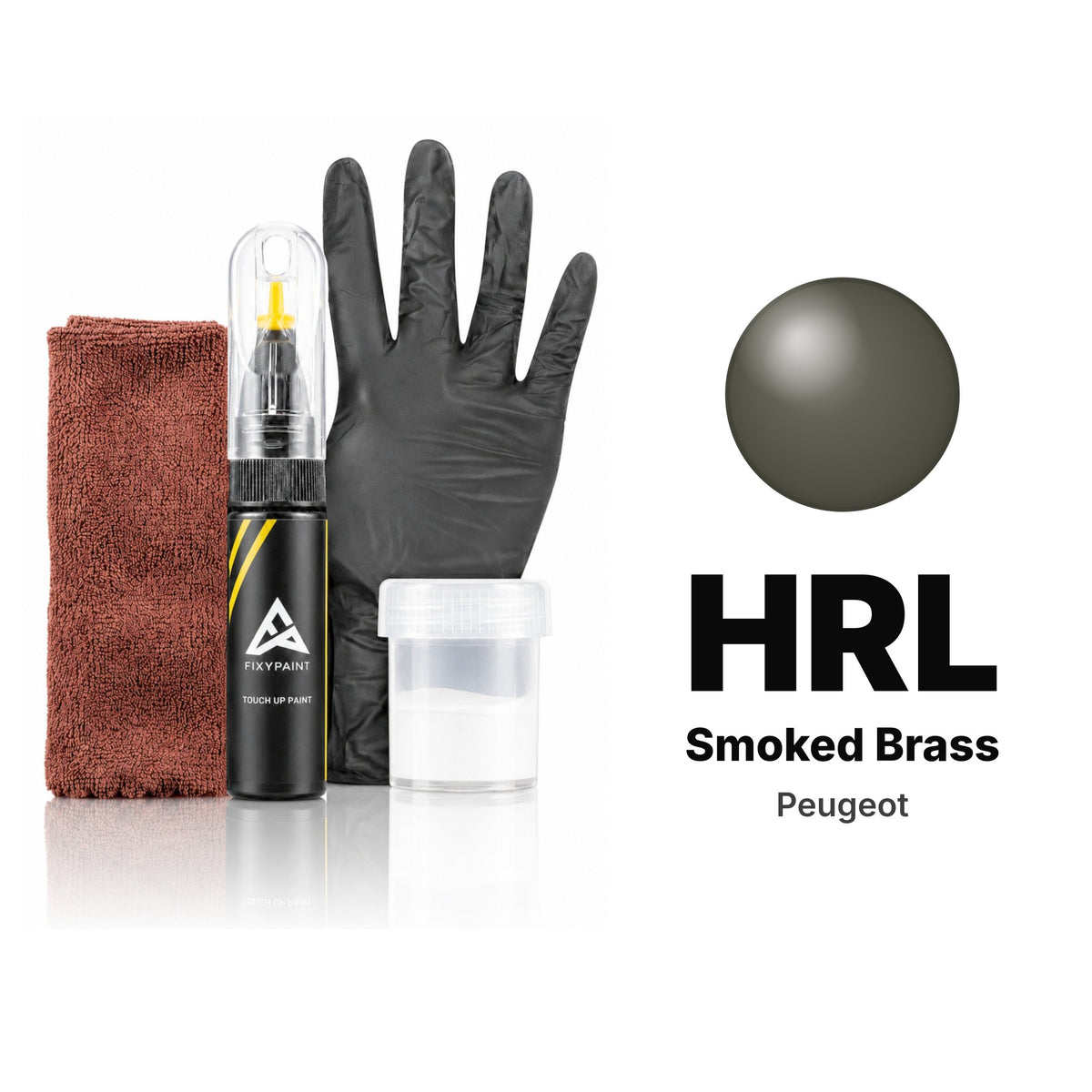 Touch-up paint for Peugeot HRL Smoked Brass, Complete kit