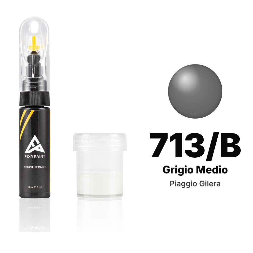 Touch-up paint for Piaggio Gilera 713/B Grigio Medio, Standard kit