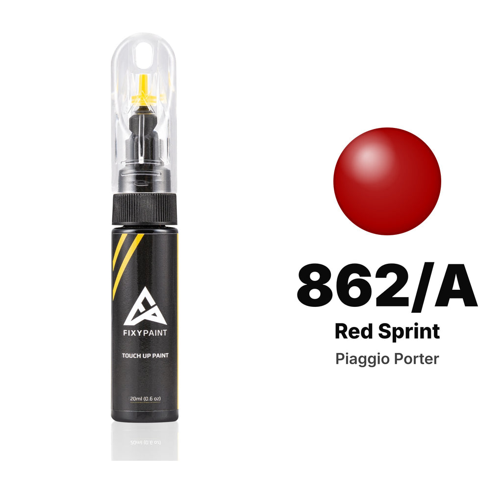 Touch-up paint for Piaggio Porter 862/A Red Sprint, Basic kit