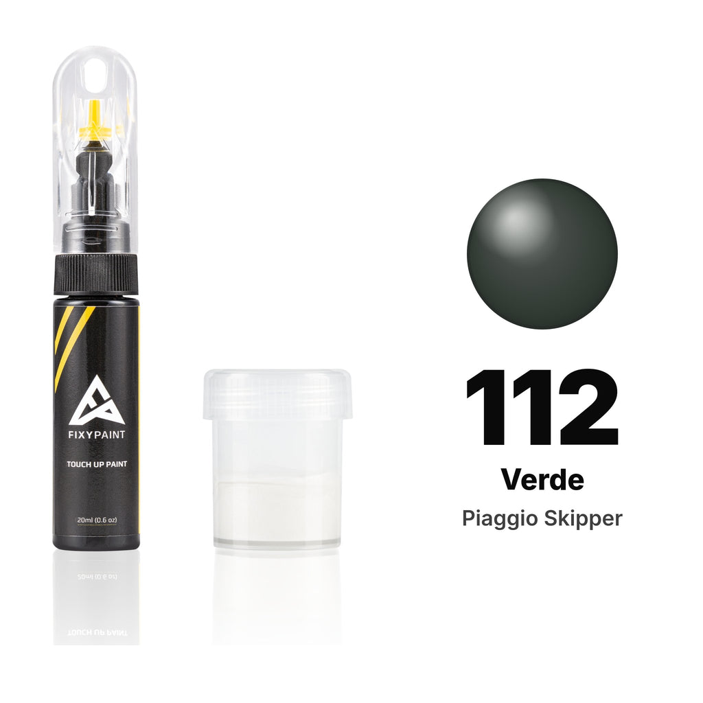 Touch-up paint for Piaggio Skipper 112 Verde, Standard kit
