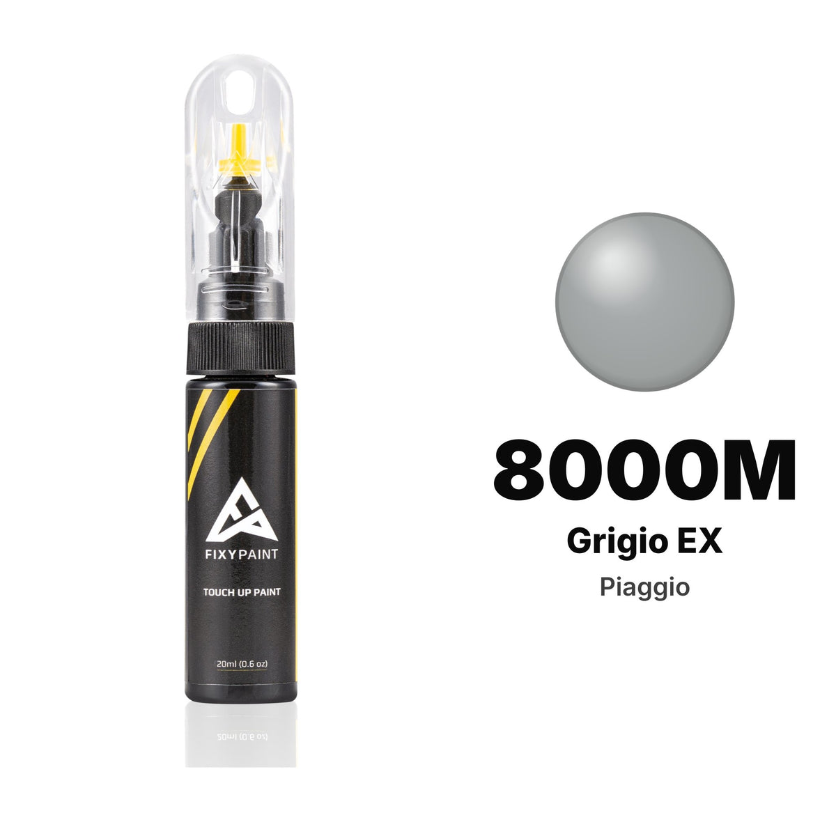 Piaggio 8000M Grigio EX touch-up paint, Basic kit