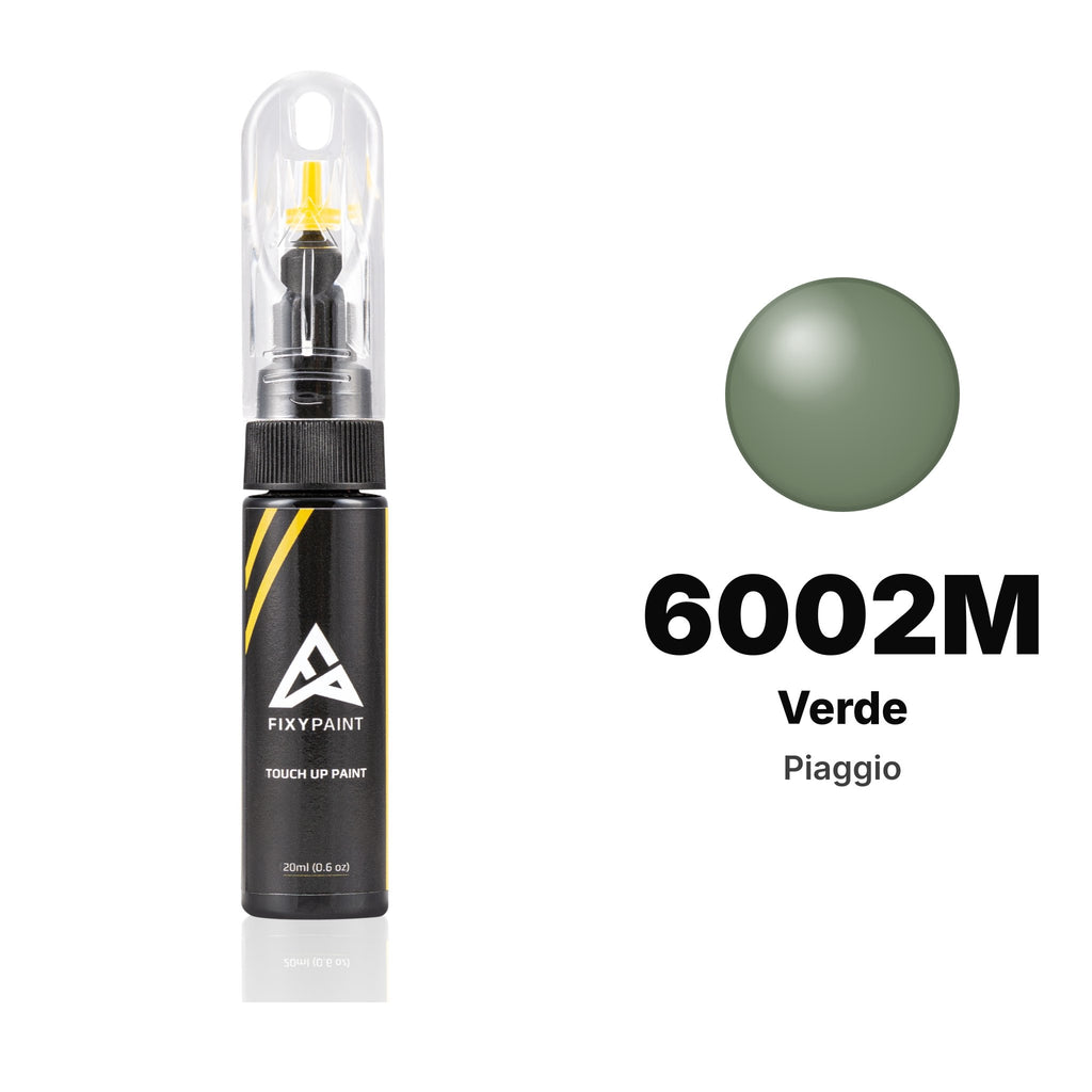 Pintura de retoque para Piaggio – 6002M Verde (todos los modelos, desde 1950), kit Básico