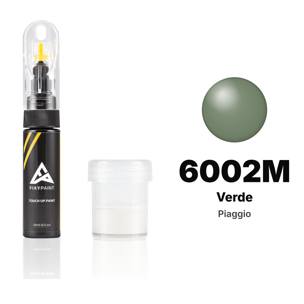 Pintura de retoque para Piaggio – 6002M Verde (todos los modelos, desde 1950), kit Estándar