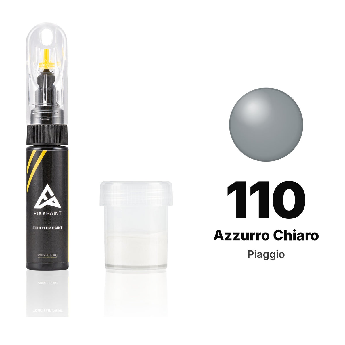 Vernice ritocco per Piaggio – 110 Azzurro Chiaro (tutti i modelli, 1965–1969), kit Standard
