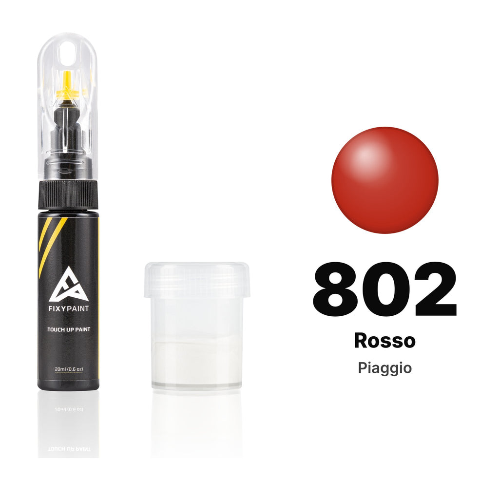 Touch-up paint for Piaggio 802 Rosso, Standard kit