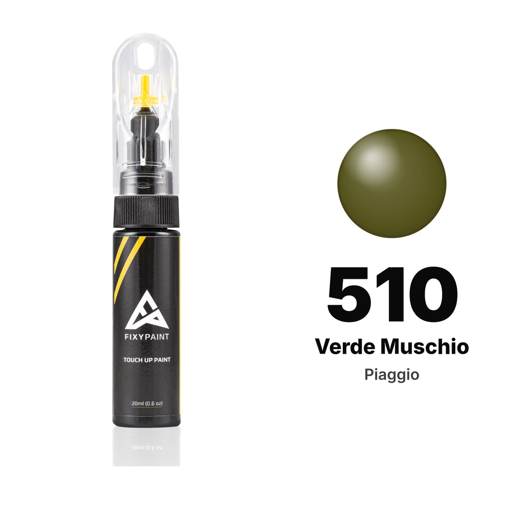Touch-up paint for Piaggio 510 Verde Muschio, Basic kit