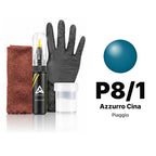 Touch-up paint for Piaggio P8/1 Azzurro Cina, Complete kit