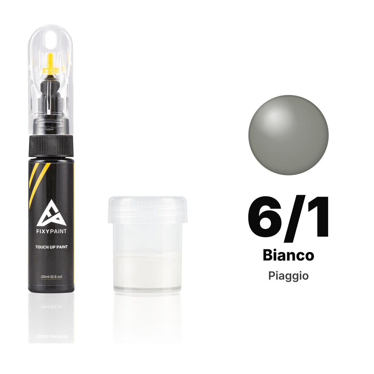 Touch-up paint for Piaggio 6/1 Bianco, Standard kit