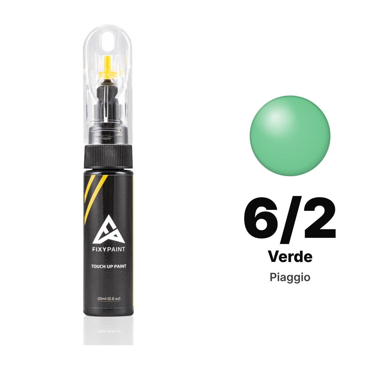 Piaggio 6/2 Verde touch-up paint, Basic kit