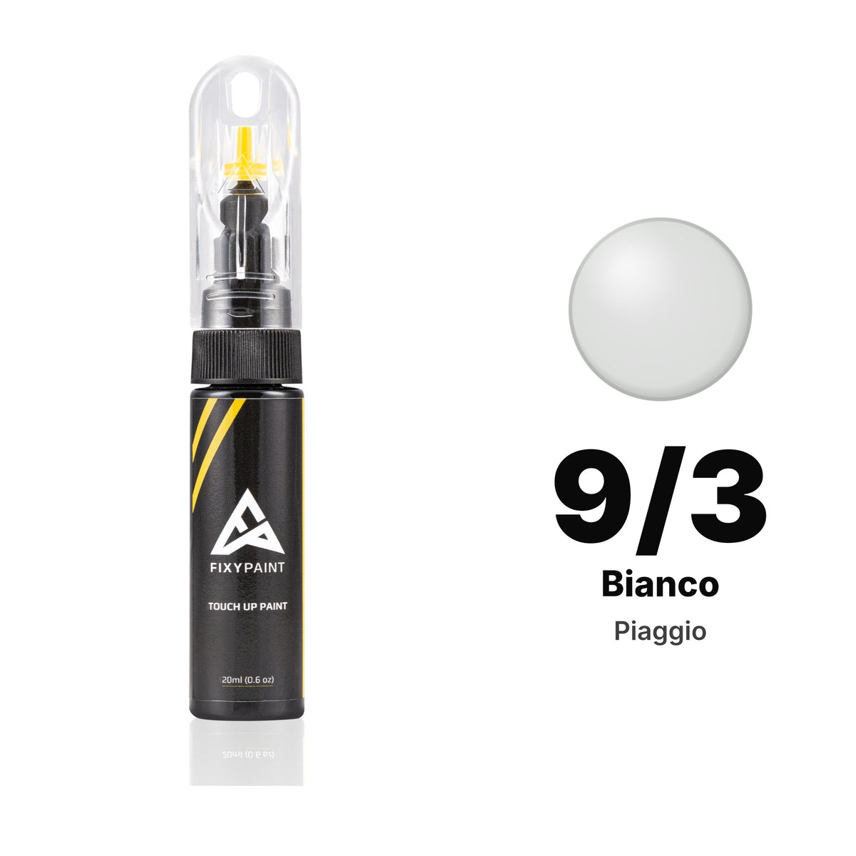 Piaggio 9/3 Bianco touch-up paint, Basic kit