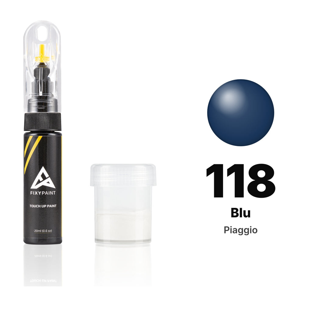 Touch-up paint for Piaggio 118 Blu, Standard kit