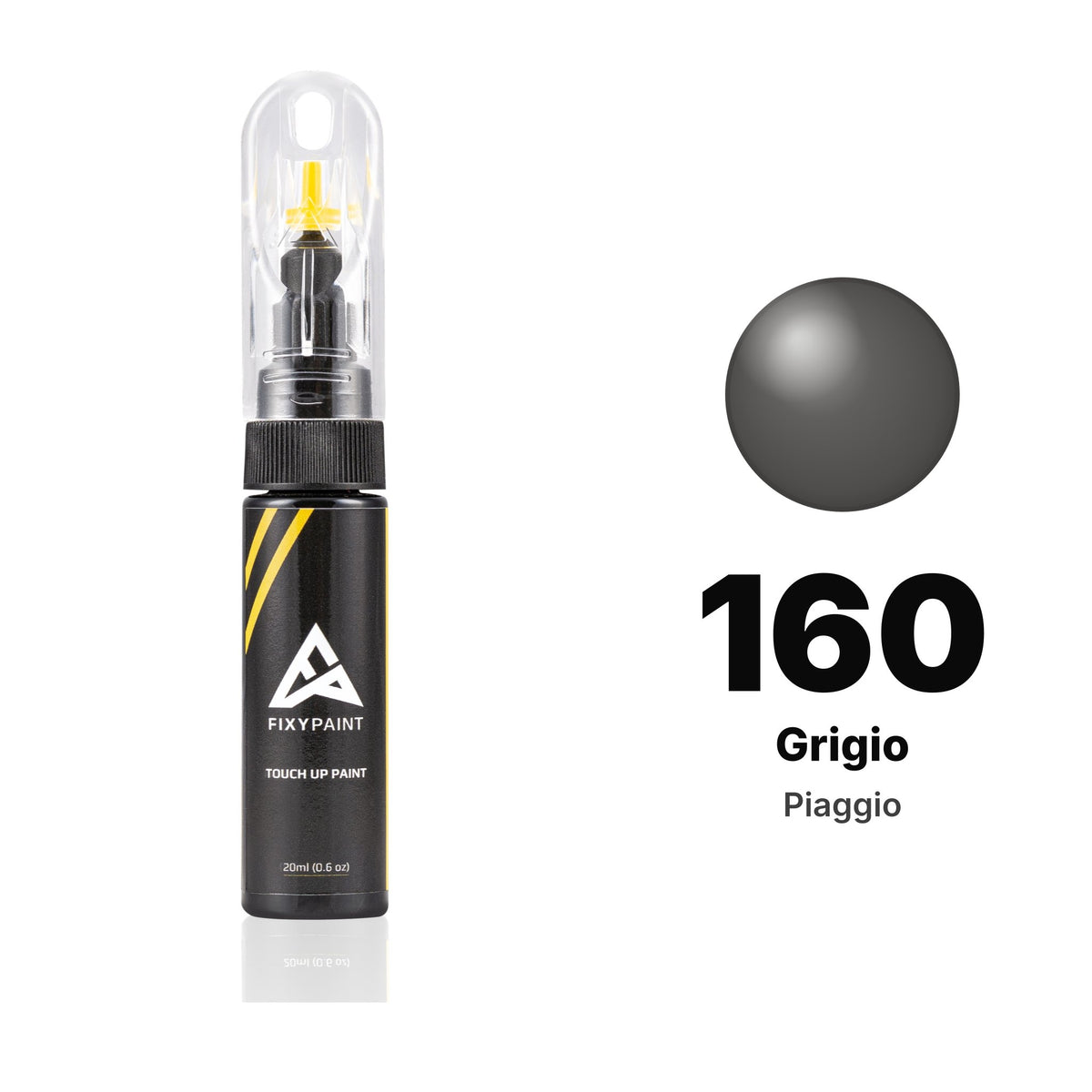 Piaggio 160 Grigio touch-up paint, Basic kit