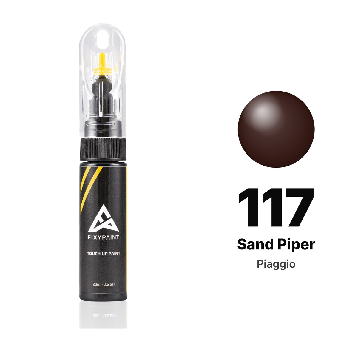 Piaggio 117 Sand Piper touch-up paint, Basic kit