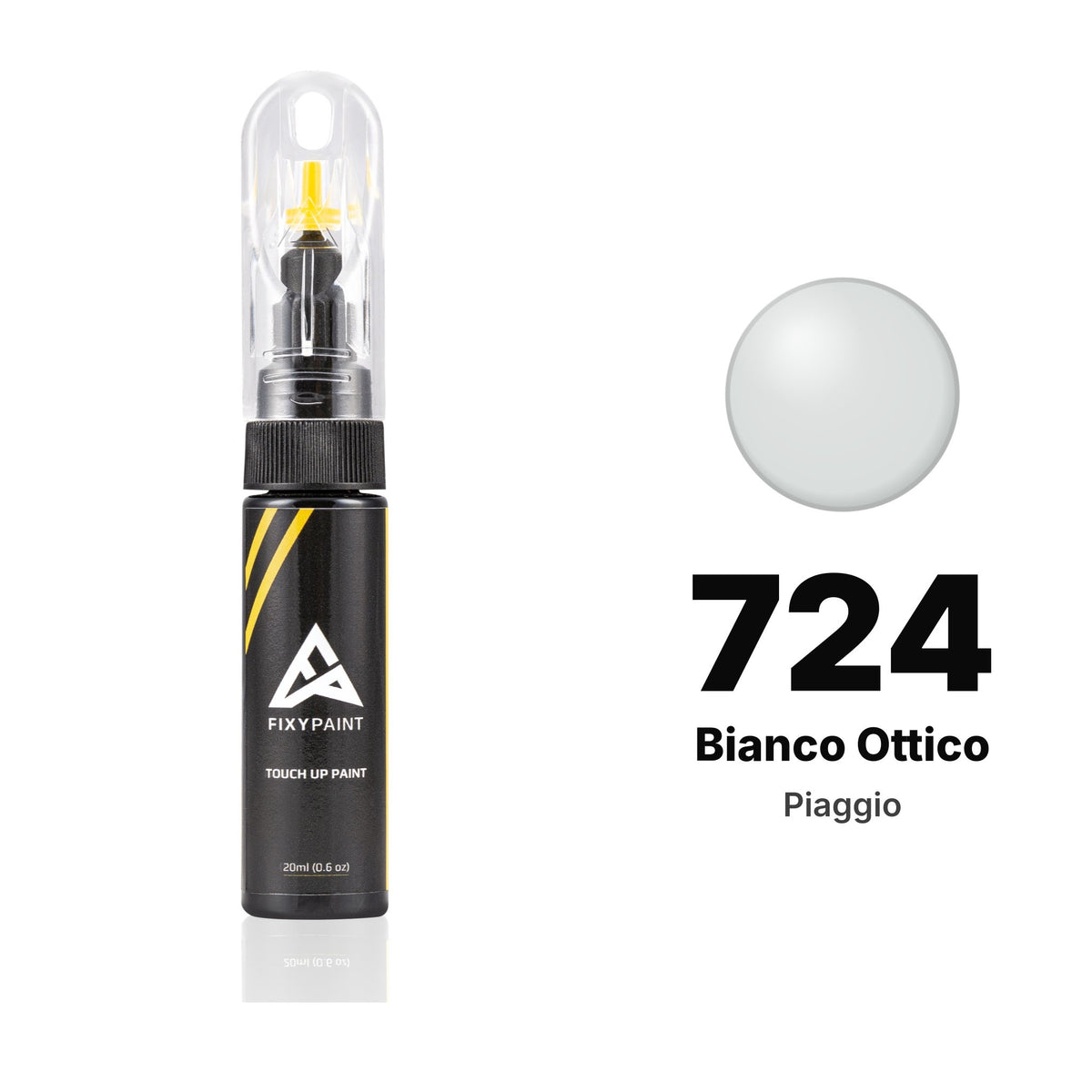 Touch-up paint for Piaggio 724 Bianco Ottico, Basic kit