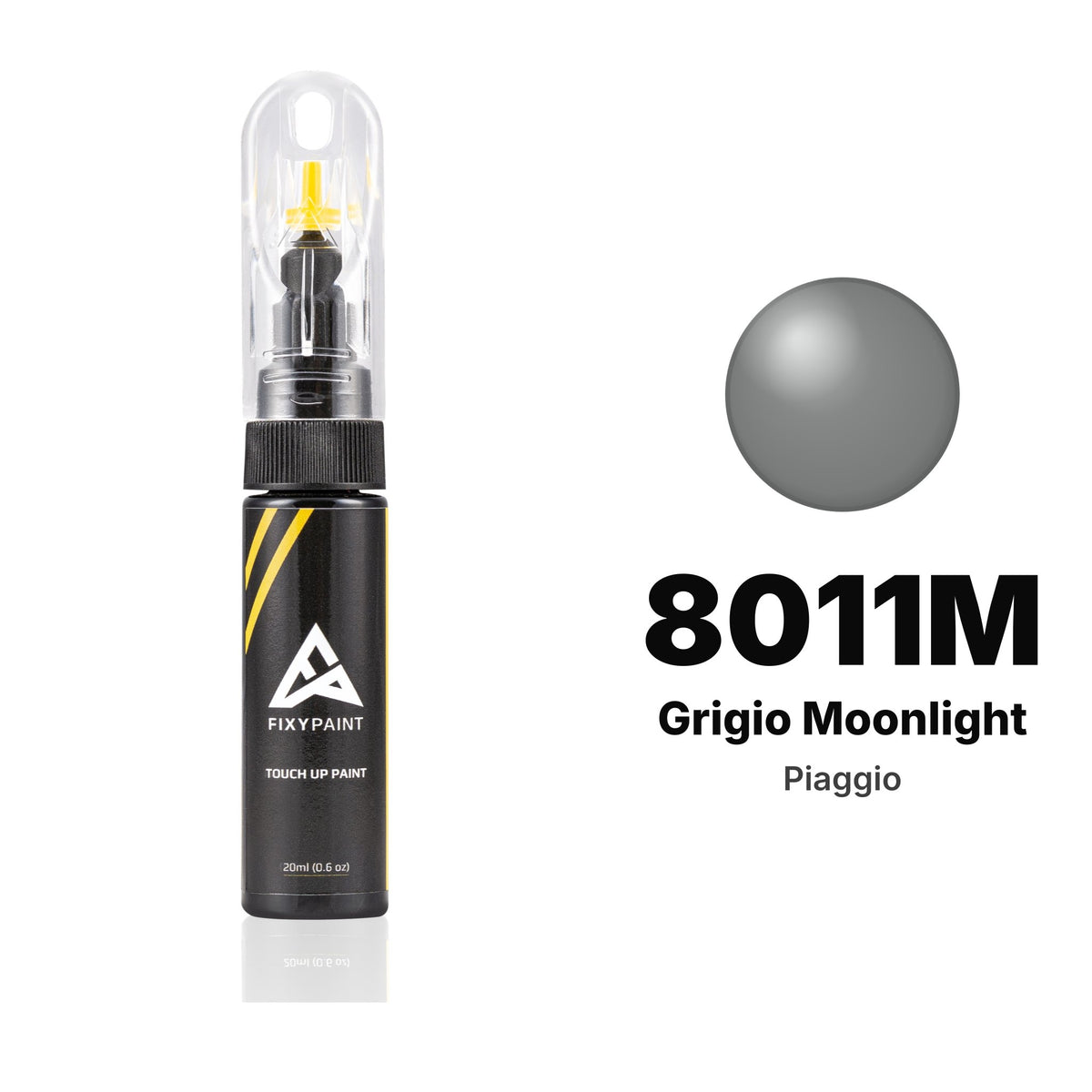 Touch-up paint for Piaggio 8011M Grigio Moonlight, Basic kit