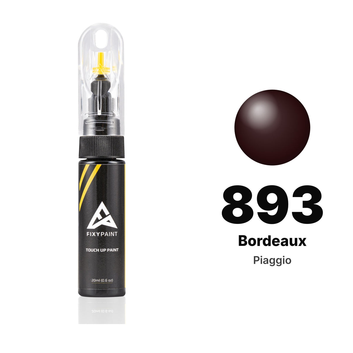 Piaggio 893 Bordeaux touch-up paint, Basic kit