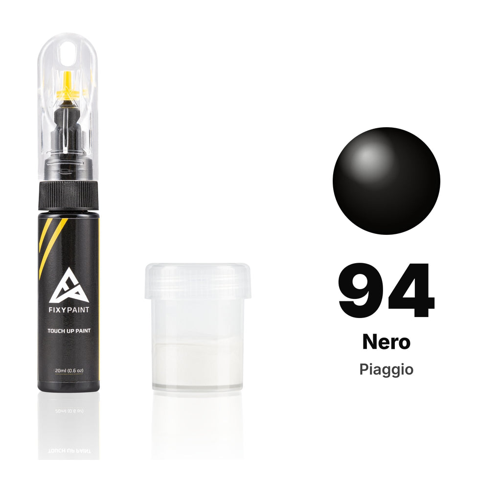 Touch-up paint for Piaggio 94 Nero, Standard kit