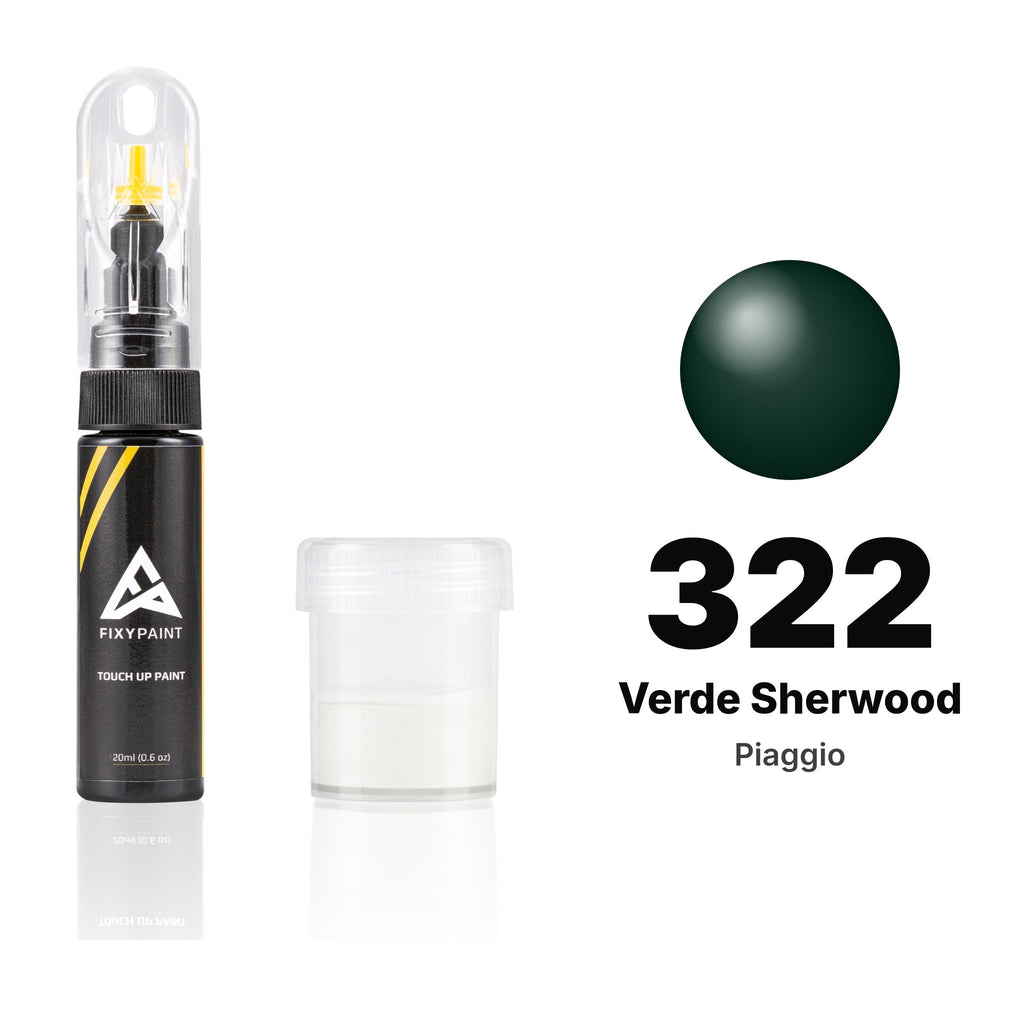 Touch-up paint for Piaggio 322 Verde Sherwood, Standard kit