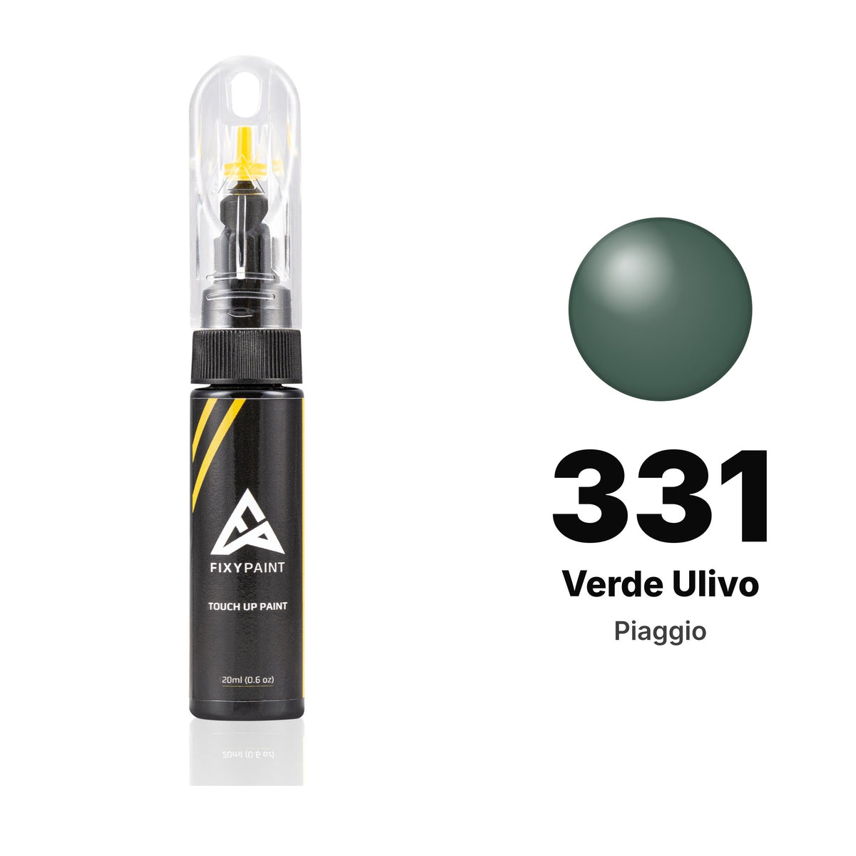 Piaggio 331 Verde Ulivo touch-up paint, Basic kit