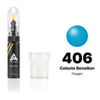 Touch-up paint for Piaggio 406 Celeste Benetton, Standard kit