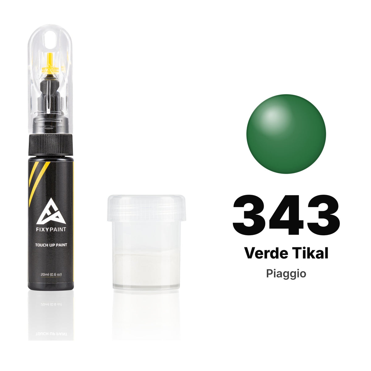 Touch-up paint for Piaggio 343 Verde Tikal, Standard kit