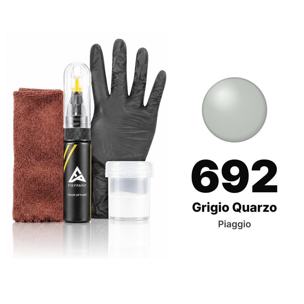 Touch-up paint for Piaggio 692 Grigio Quarzo, Complete kit
