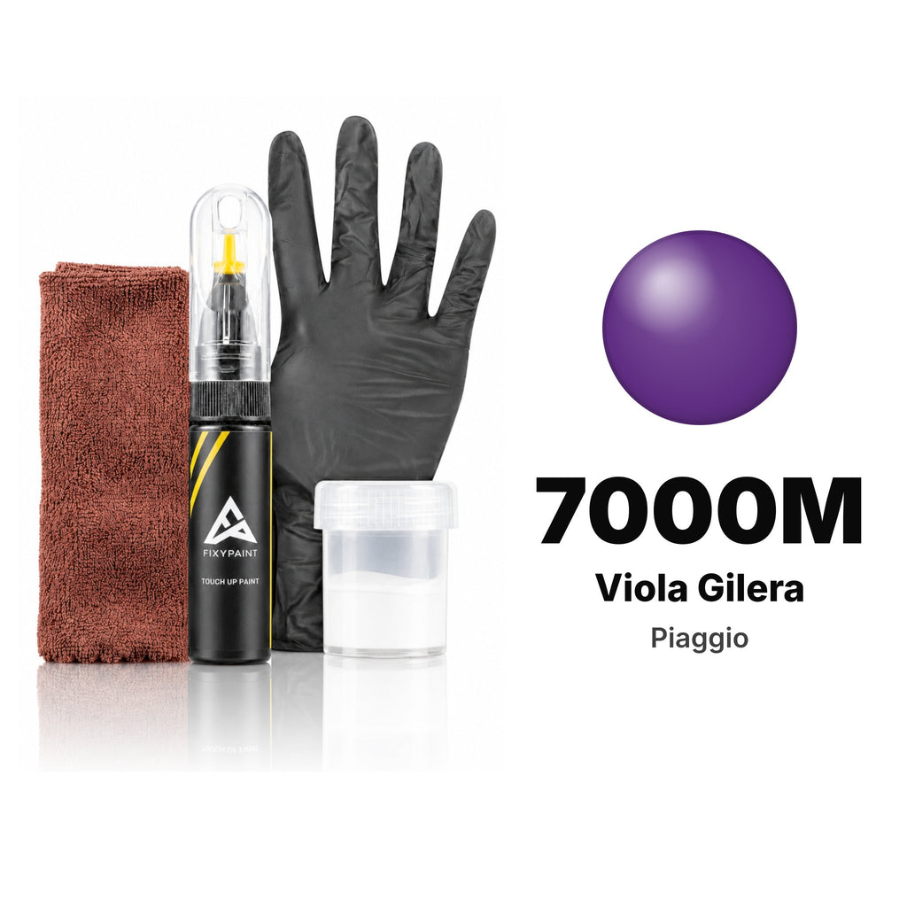 Vernice ritocco per Piaggio – 7000M Viola Gilera (tutti i modelli, dal 2001), kit Completo