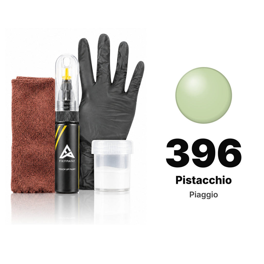Touch-up paint for Piaggio 396 Pistacchio, Complete kit