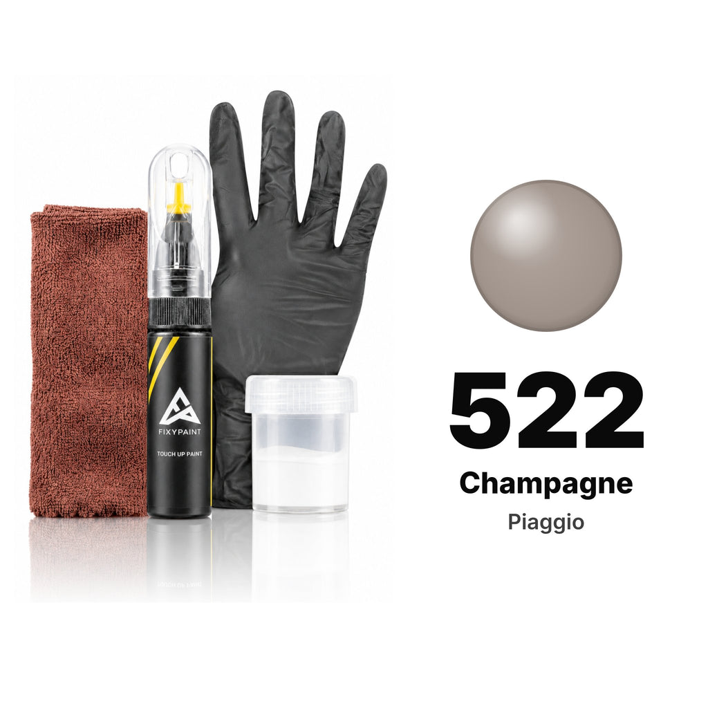 Touch-up paint for Piaggio 522 Champagne, Complete kit