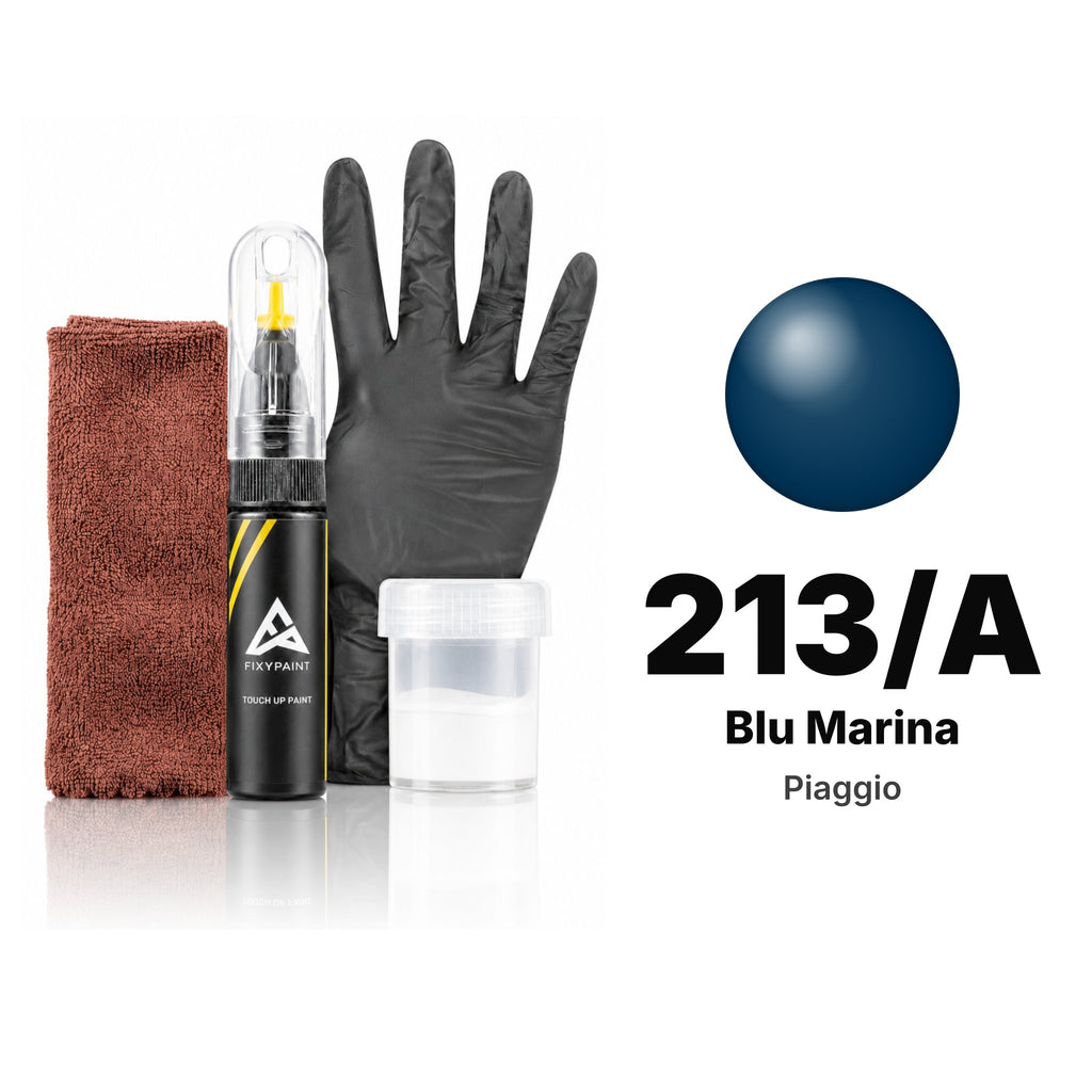 Touch-up paint for Piaggio 213/A Blu Marina, Complete kit