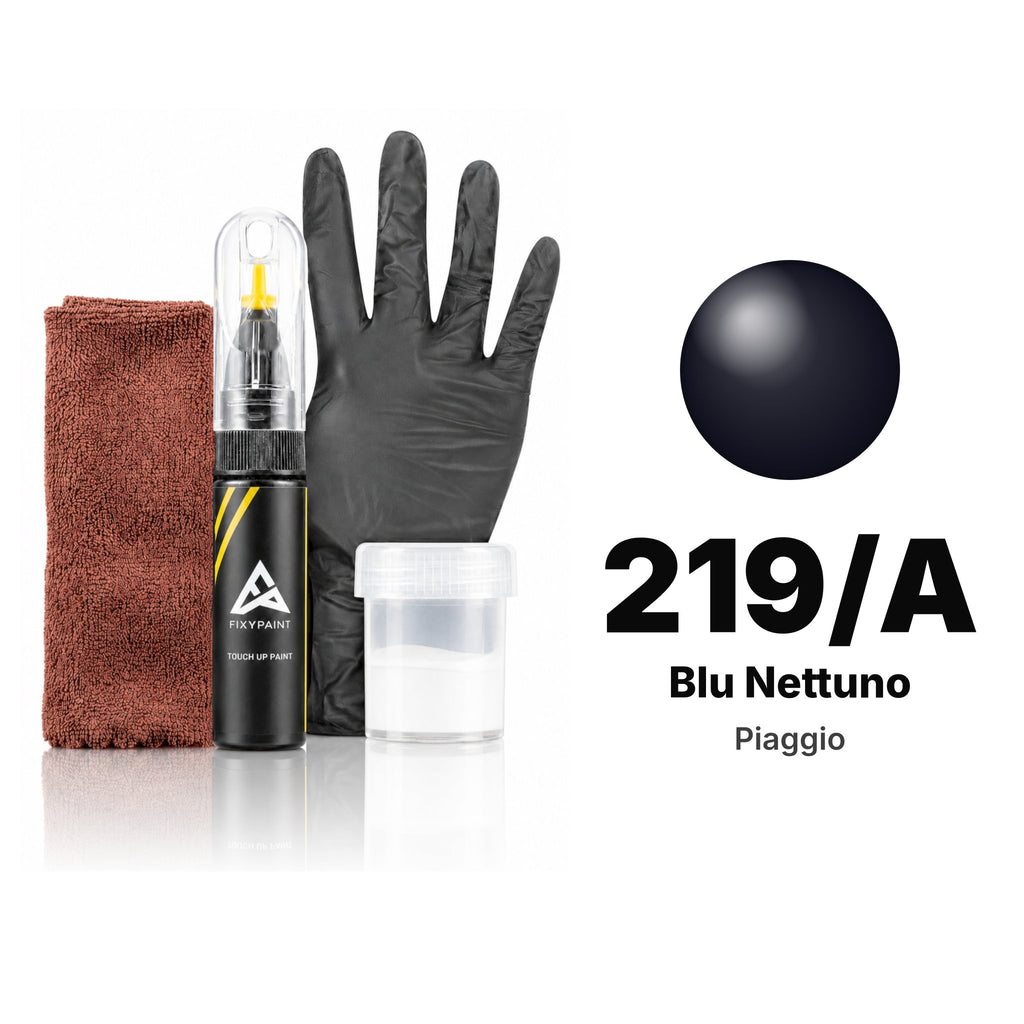 Touch-up paint for Piaggio 219/A Blu Nettuno, Complete kit