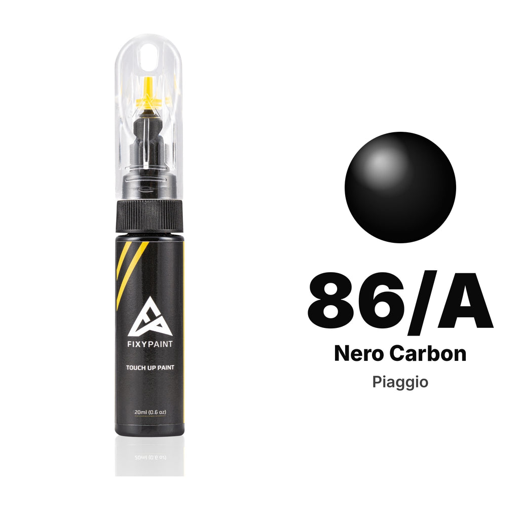 Touch-up paint for Piaggio 86/A Nero Carbon, Basic kit
