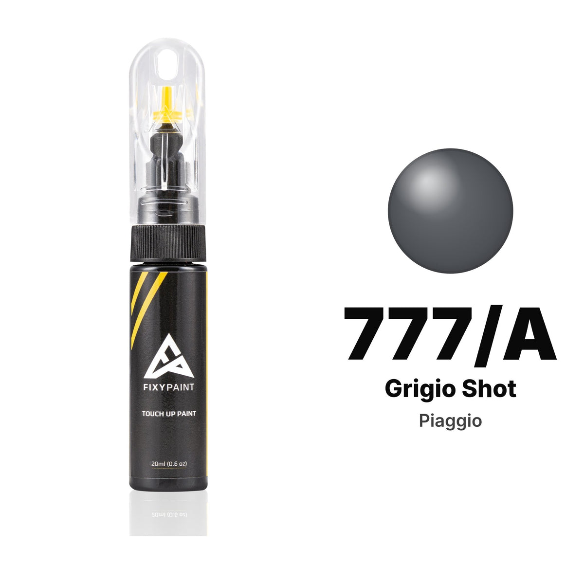 Touch-up paint for Piaggio 777/A Grigio Shot, Basic kit