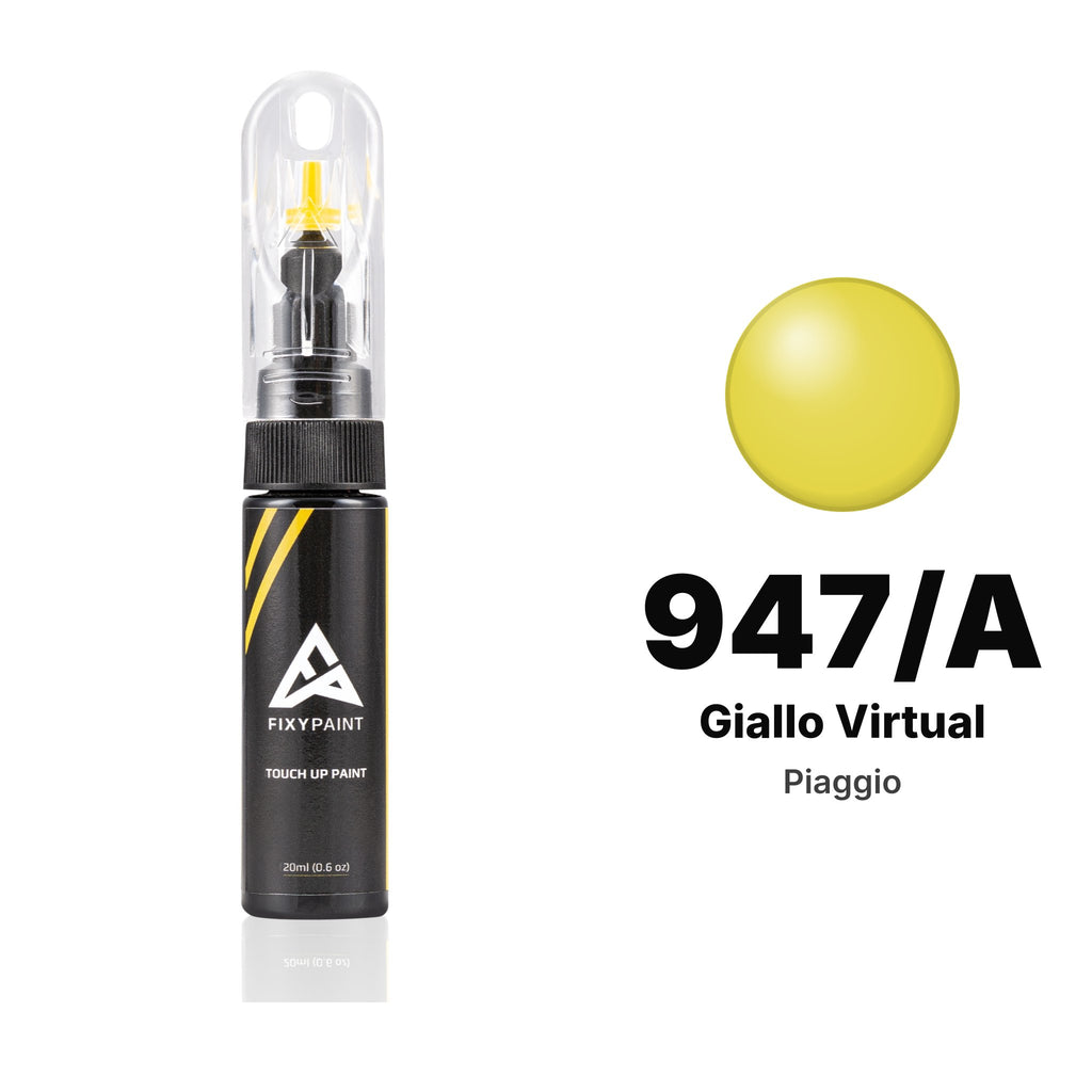 Touch-up paint for Piaggio 947/A Giallo Virtual, Basic kit