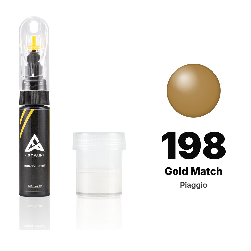 Touch-up paint for Piaggio 198 Gold Match, Standard kit