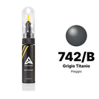 Touch-up paint for Piaggio 742/B Grigio Titanio, Basic kit