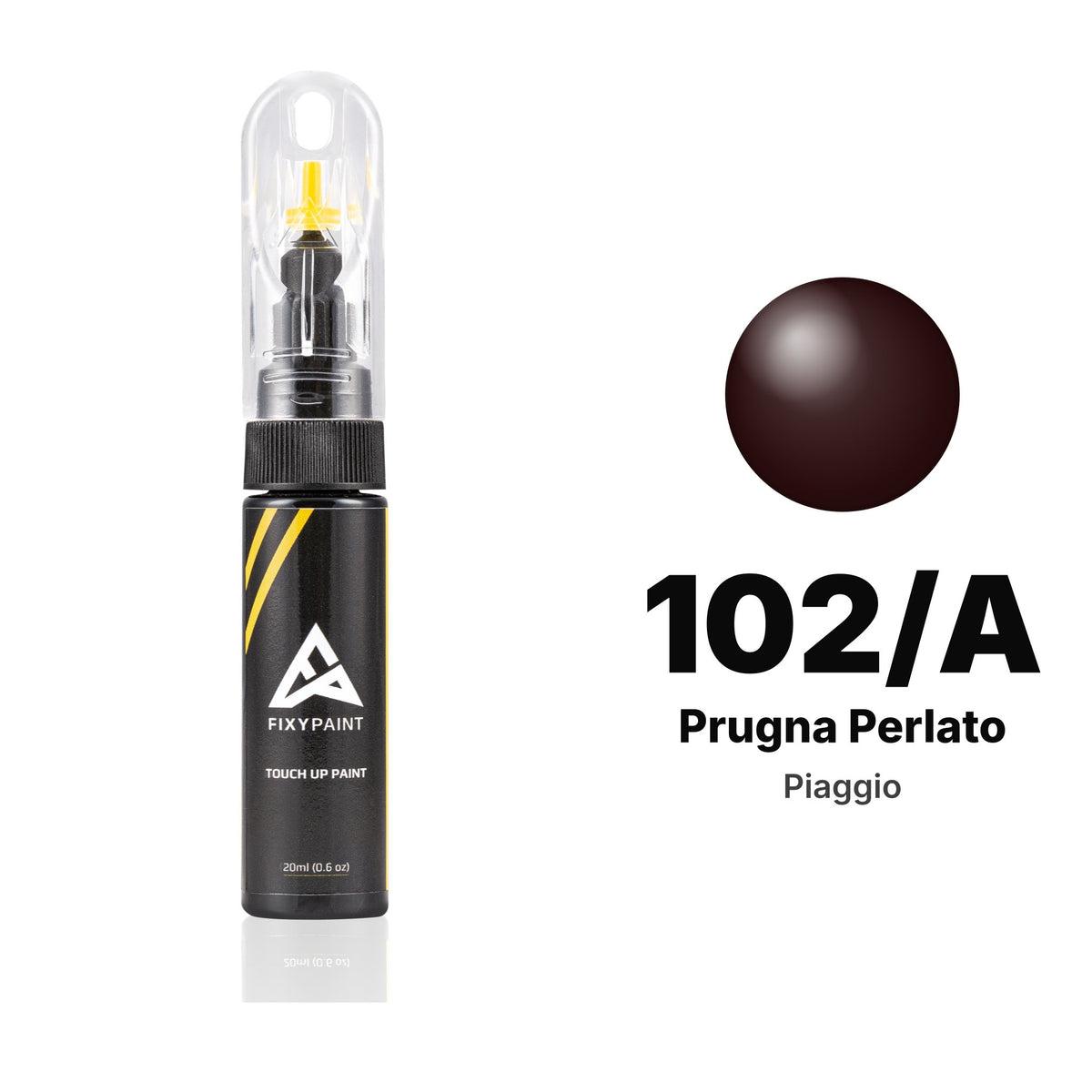 Touch-up paint for Piaggio 102/A Prugna Perlato, Basic kit