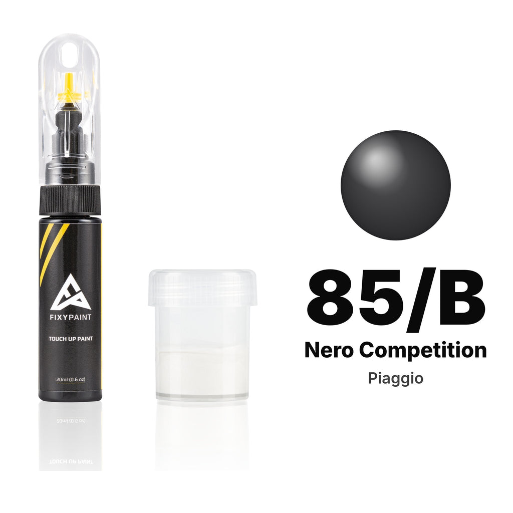 Touch-up paint for Piaggio 85/B Nero Competition, Standard kit