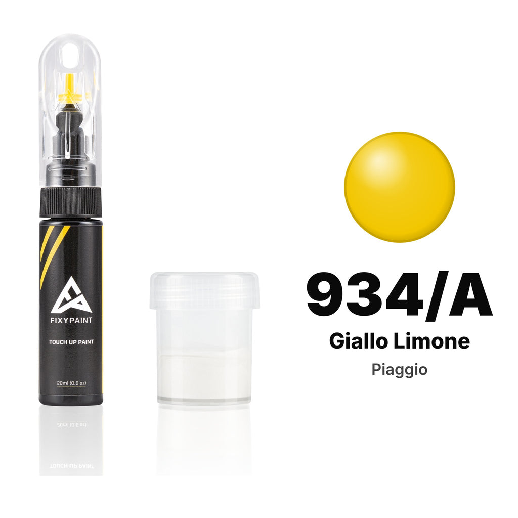 Touch-up paint for Piaggio 934/A Giallo Limone, Standard kit