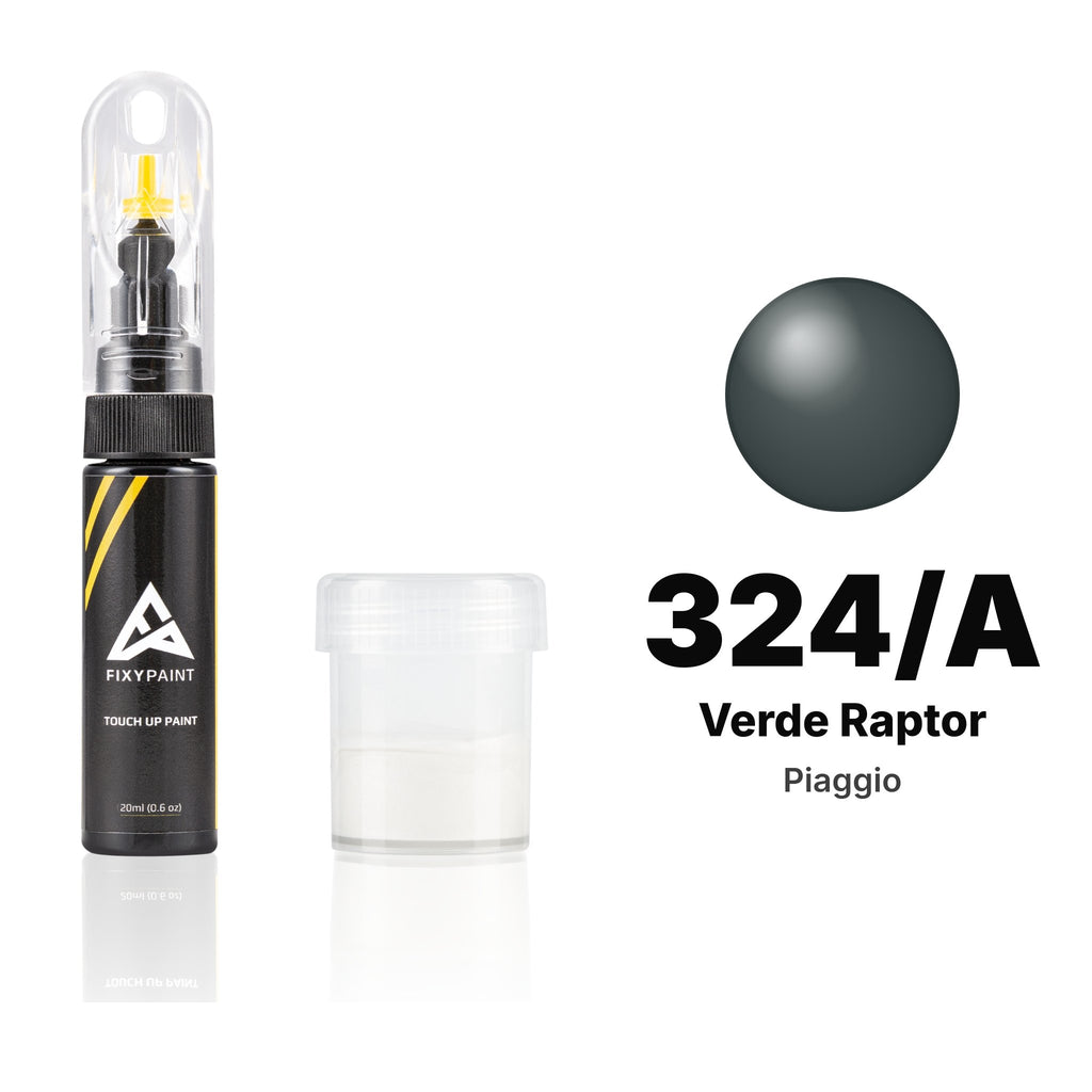 Lackstift für Piaggio – 324/A Verde Raptor (alle Modelle, ab 2012), Set Standard