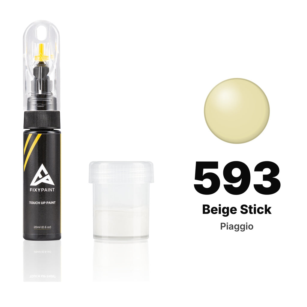 Touch-up paint for Piaggio 593 Beige Stick, Standard kit