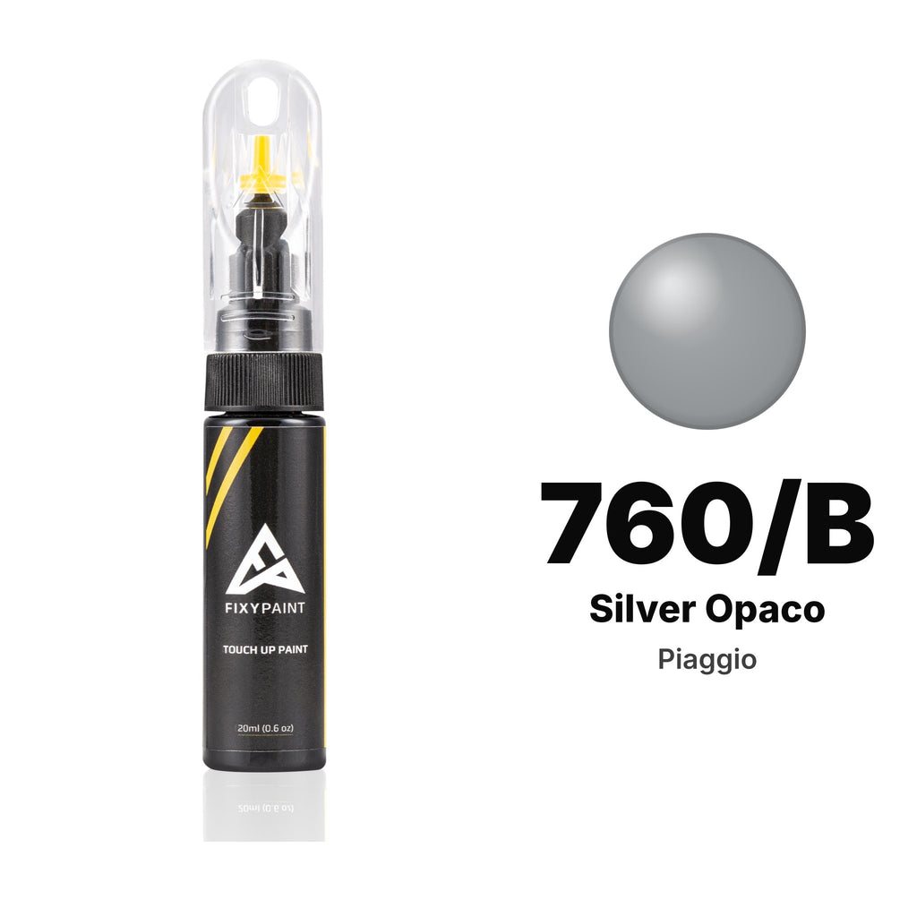 Touch-up paint for Piaggio 760/B Silver Opaco, Basic kit