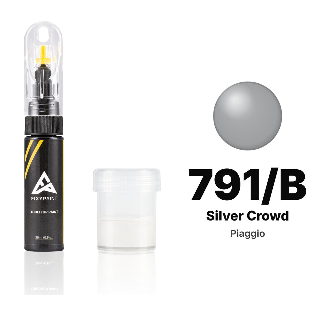 Vernice ritocco per Piaggio – 791/B Silver Crowd (tutti i modelli, dal 2013), kit Standard