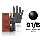 Touch-up paint for Piaggio 91/B Nero Universale, Complete kit