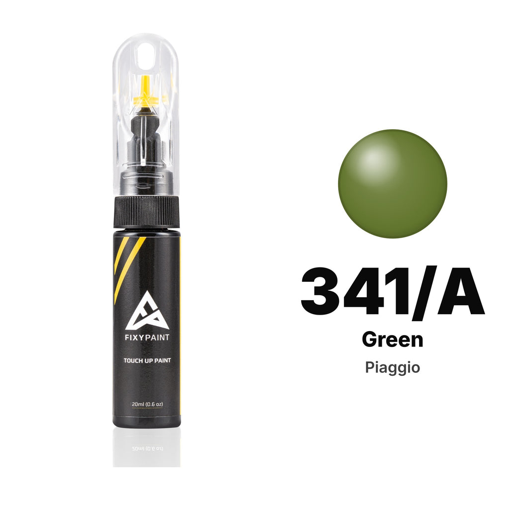 Touch-up paint for Piaggio 341/A Green, Basic kit