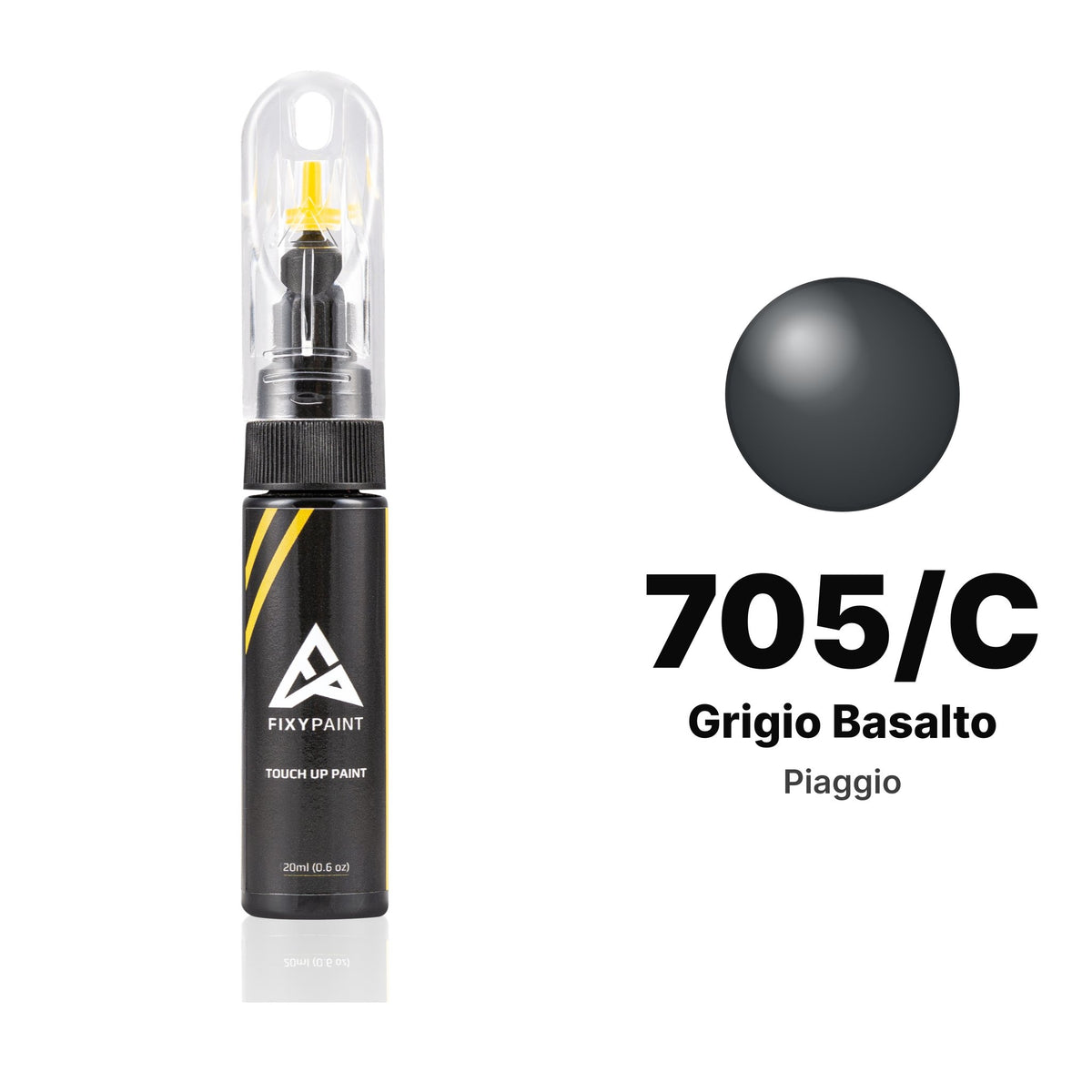 Piaggio 705/C Grigio Basalto touch-up paint, Basic kit