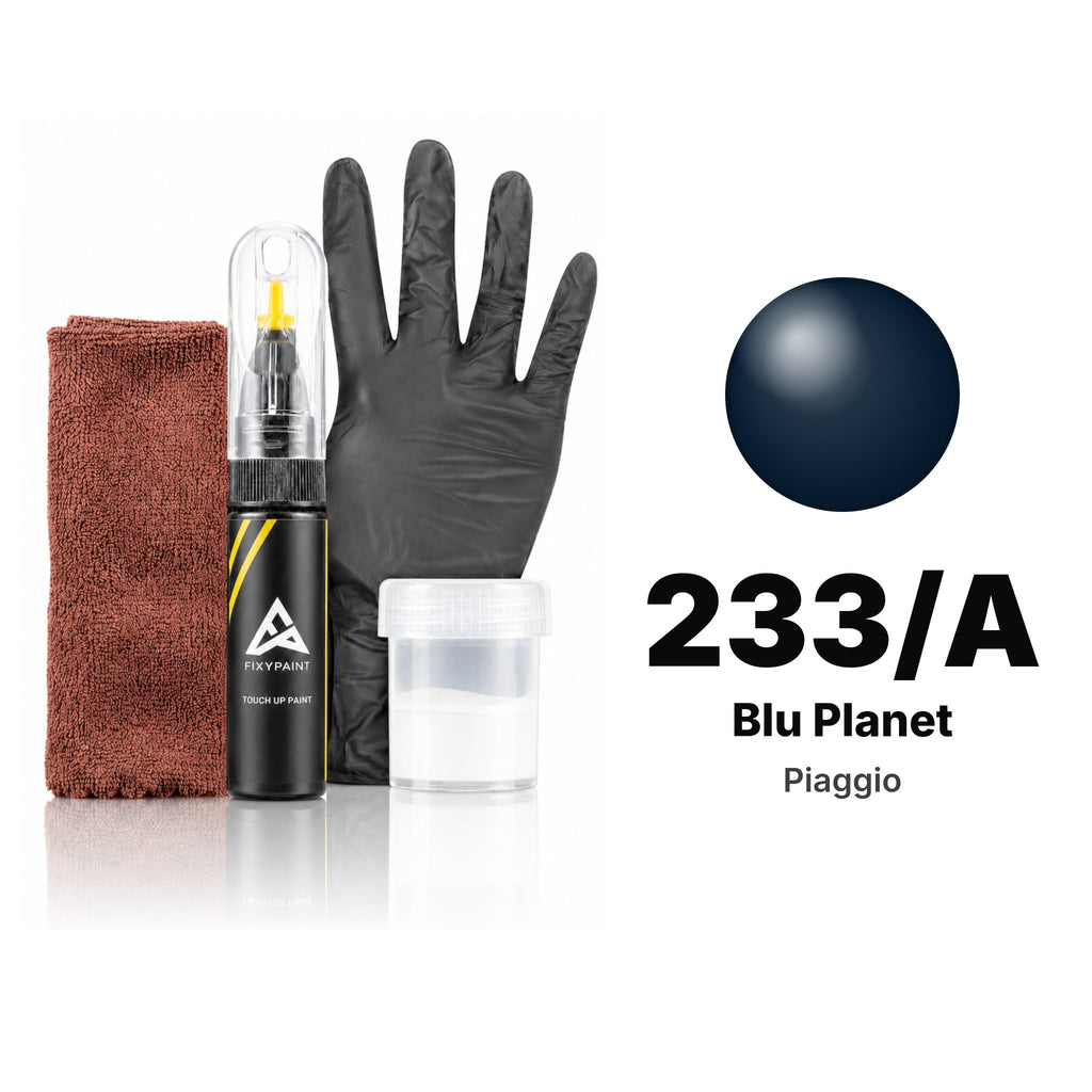 Touch-up paint for Piaggio 233/A Blu Planet, Complete kit