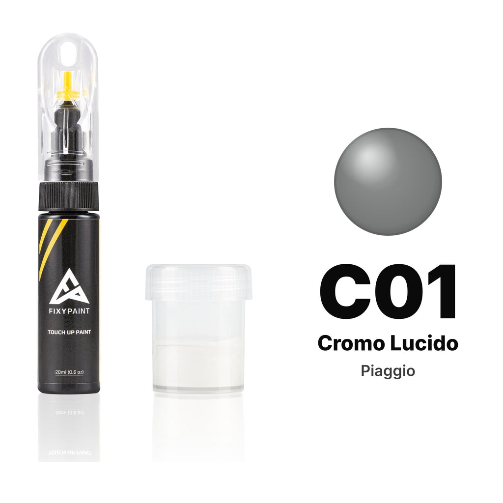 Touch-up paint for Piaggio C01 Cromo Lucido, Standard kit
